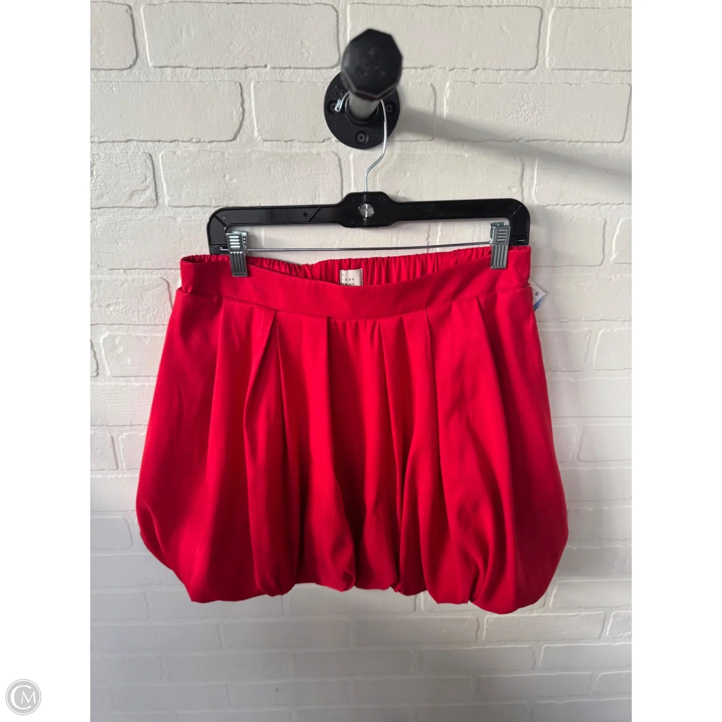 Skirt Mini & Short By A New Day In Red, Size: 8