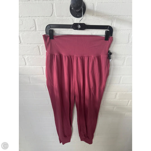 Athletic Pants By Athleta In Pink, Size: 8