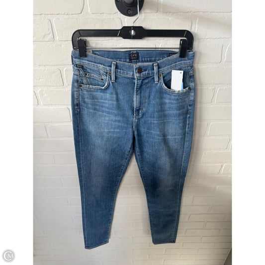 Jeans Skinny By Citizens Of Humanity In Blue Denim, Size: 6