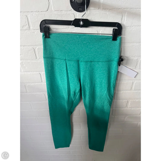Athletic Leggings By Lululemon In Green, Size: 10