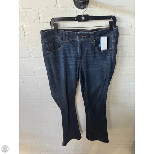 Jeans Boot Cut By Clothes Mentor In Blue Denim, Size: 12