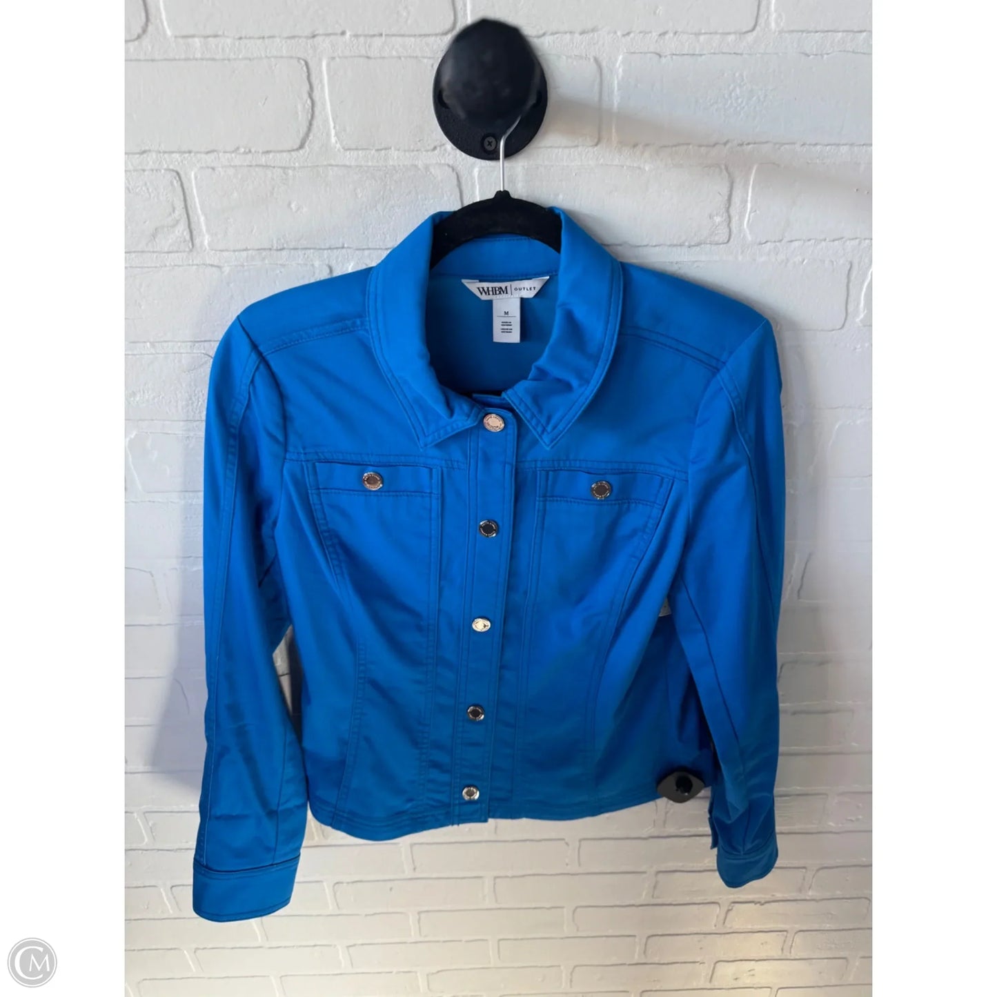 Jacket Other By White House Black Market In Blue, Size: M