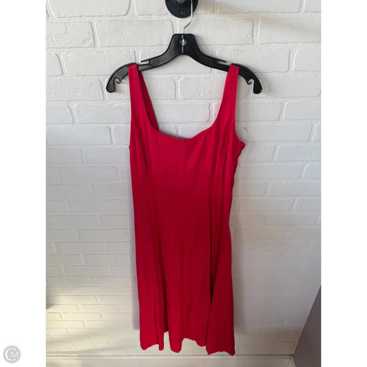 Dress Casual Maxi By Gap In Red, Size: M