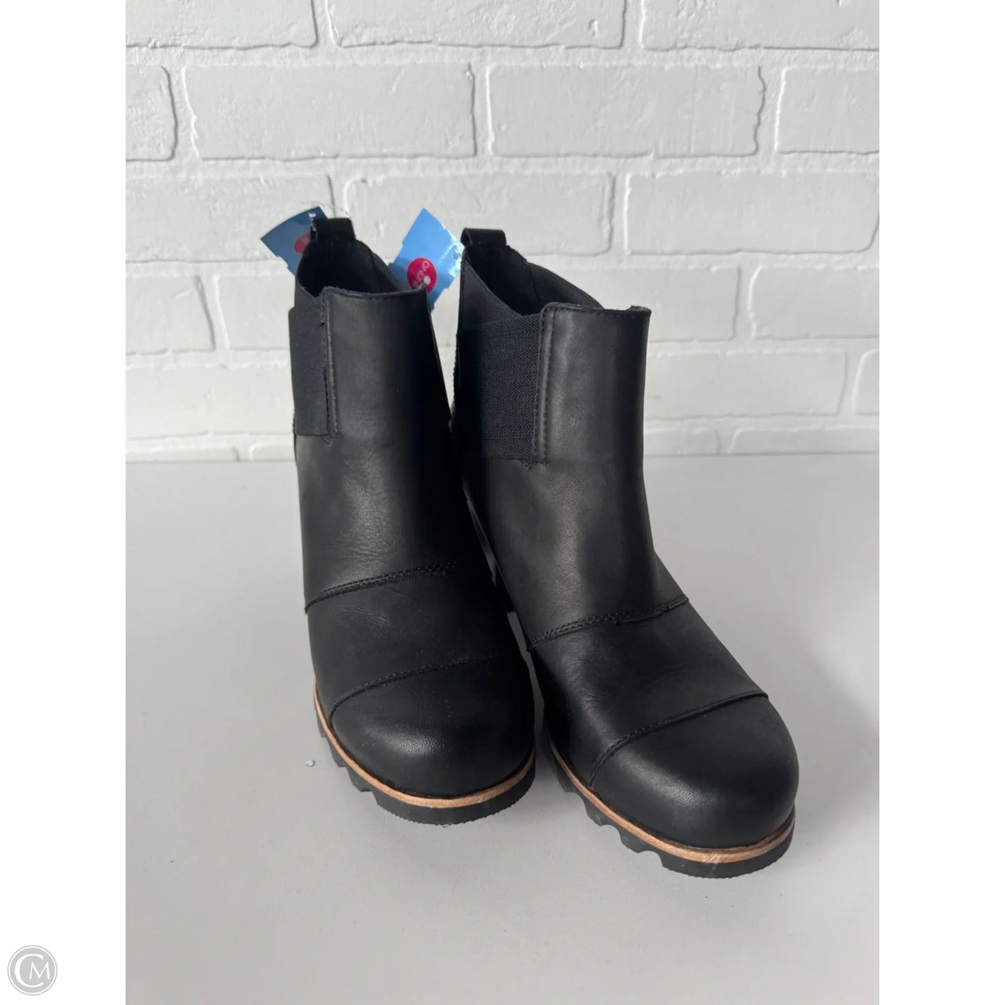 Boots Ankle Heels By Sorel In Black, Size: 8.5