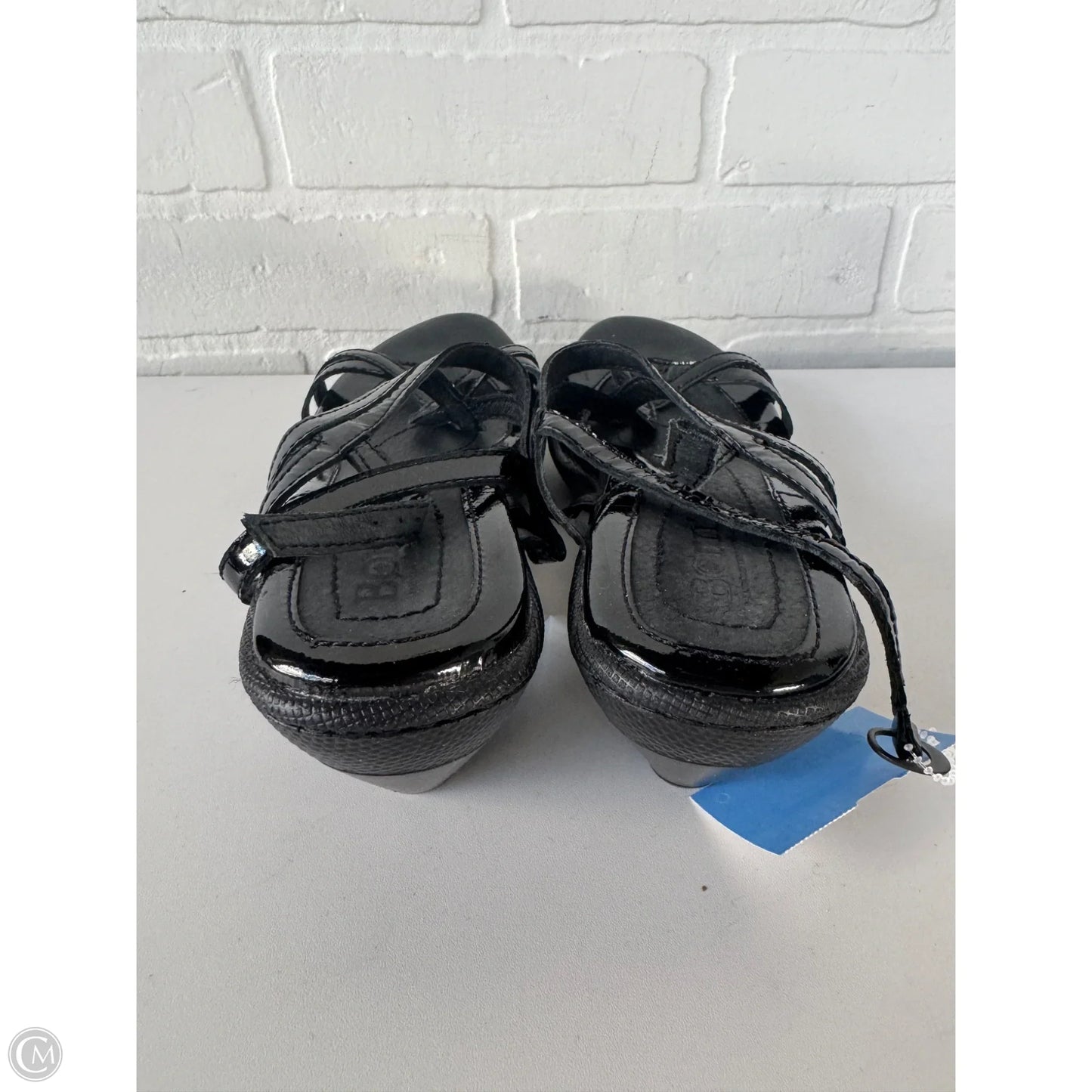 Sandals Heels Block By Born In Black, Size: 8