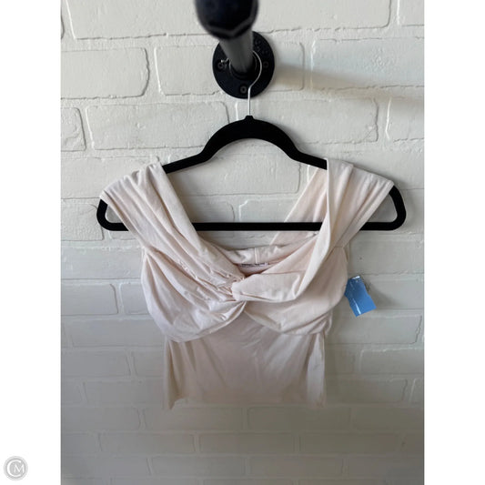 Top Sleeveless By Reformation In Cream, Size: S