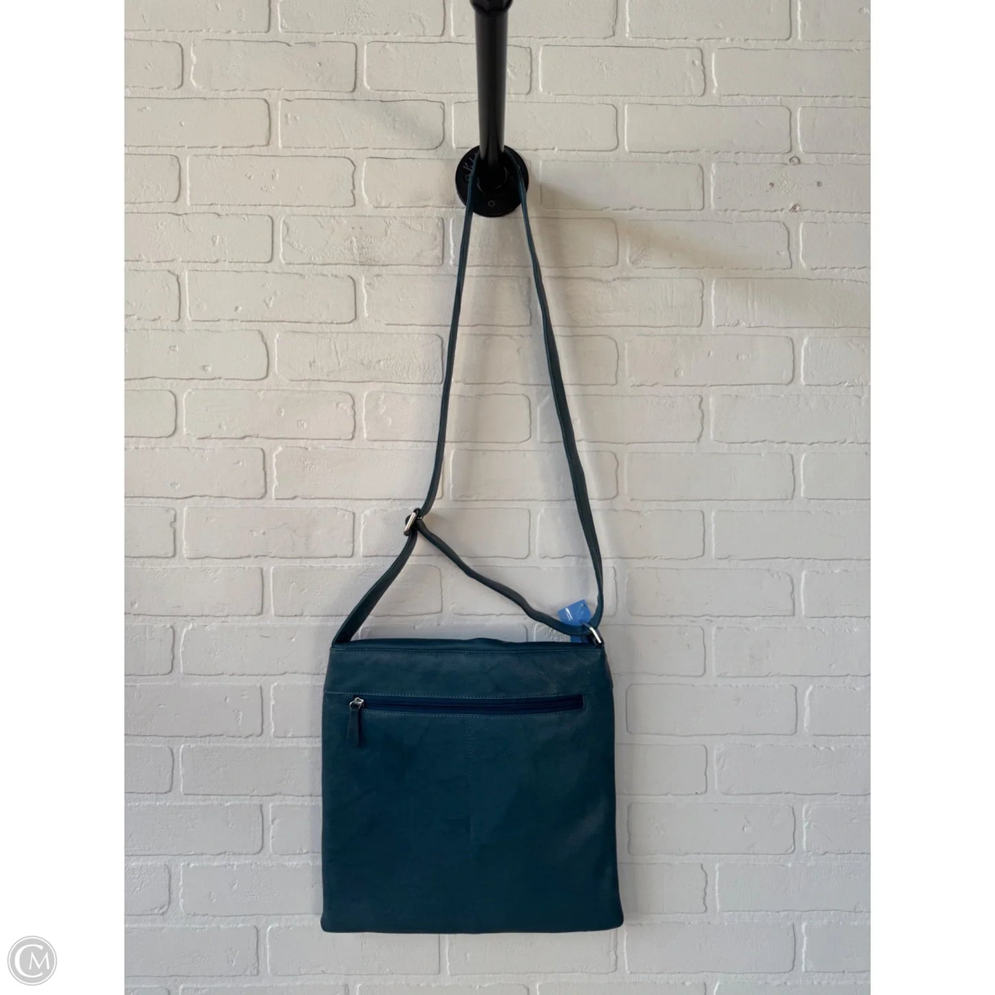 Crossbody Leather By Clothes Mentor, Size: Large