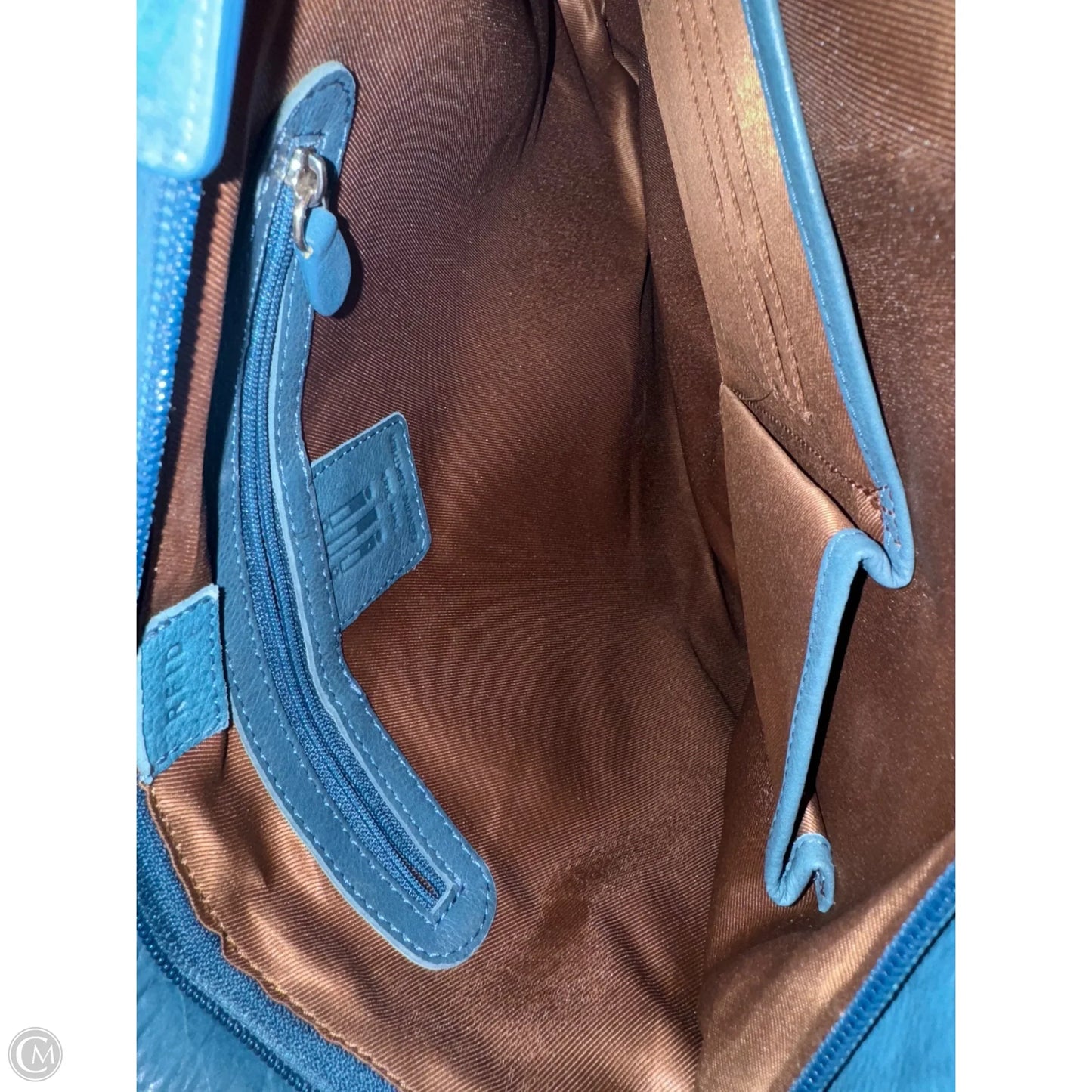 Crossbody Leather By Clothes Mentor, Size: Large