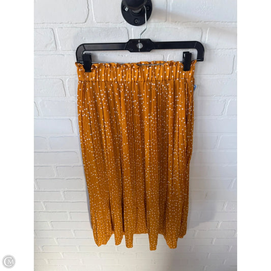 Skirt Midi By Exlura In Yellow, Size: 4