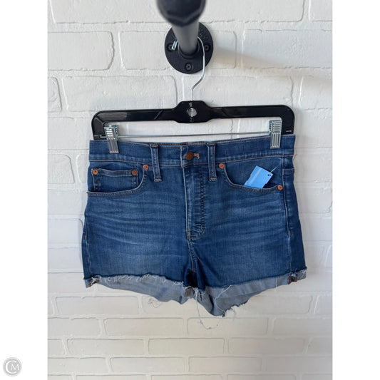 Shorts By Madewell In Blue Denim, Size: 2