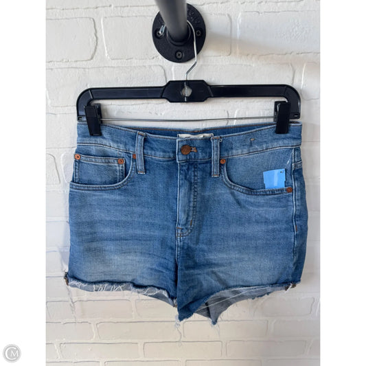 Shorts By Madewell In Blue Denim, Size: 2