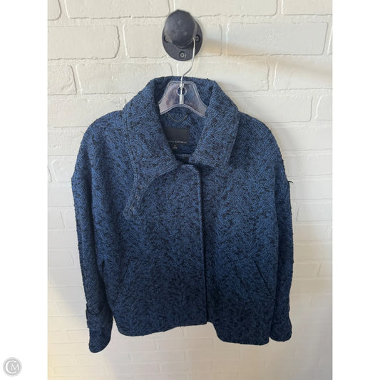 Blazer By Banana Republic In Black & Blue, Size: S
