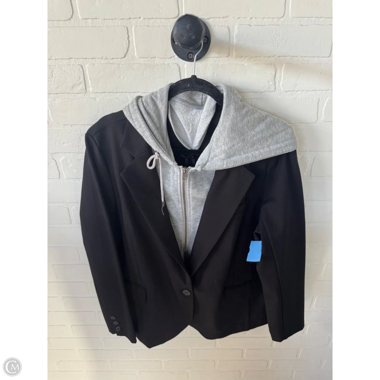 Blazer By Liverpool In Black & Grey, Size: Xl