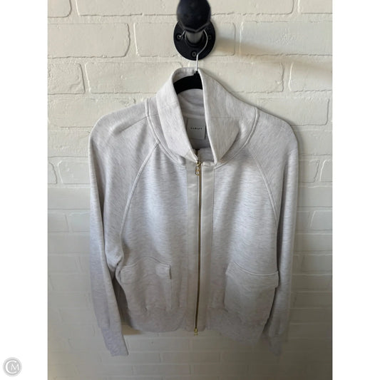 Sweatshirt Collar By Varley In Cream, Size: L