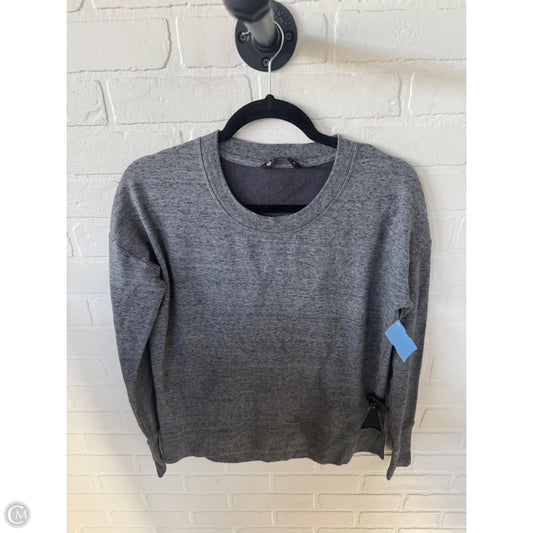 Athletic Sweatshirt Crewneck By Athleta In Grey, Size: S
