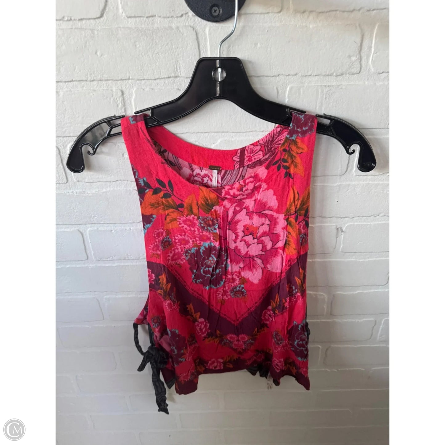 Top Sleeveless By Free People In Pink & Purple, Size: S