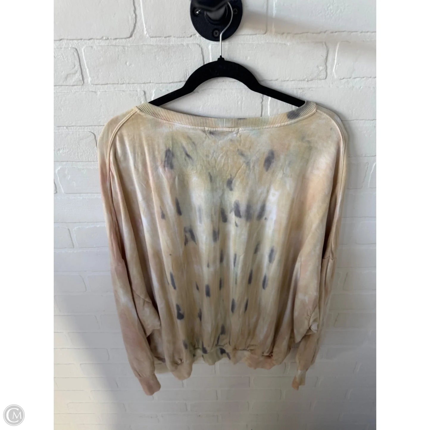 Sweatshirt Crewneck By Young Fabulous & Broke In Yellow, Size: L