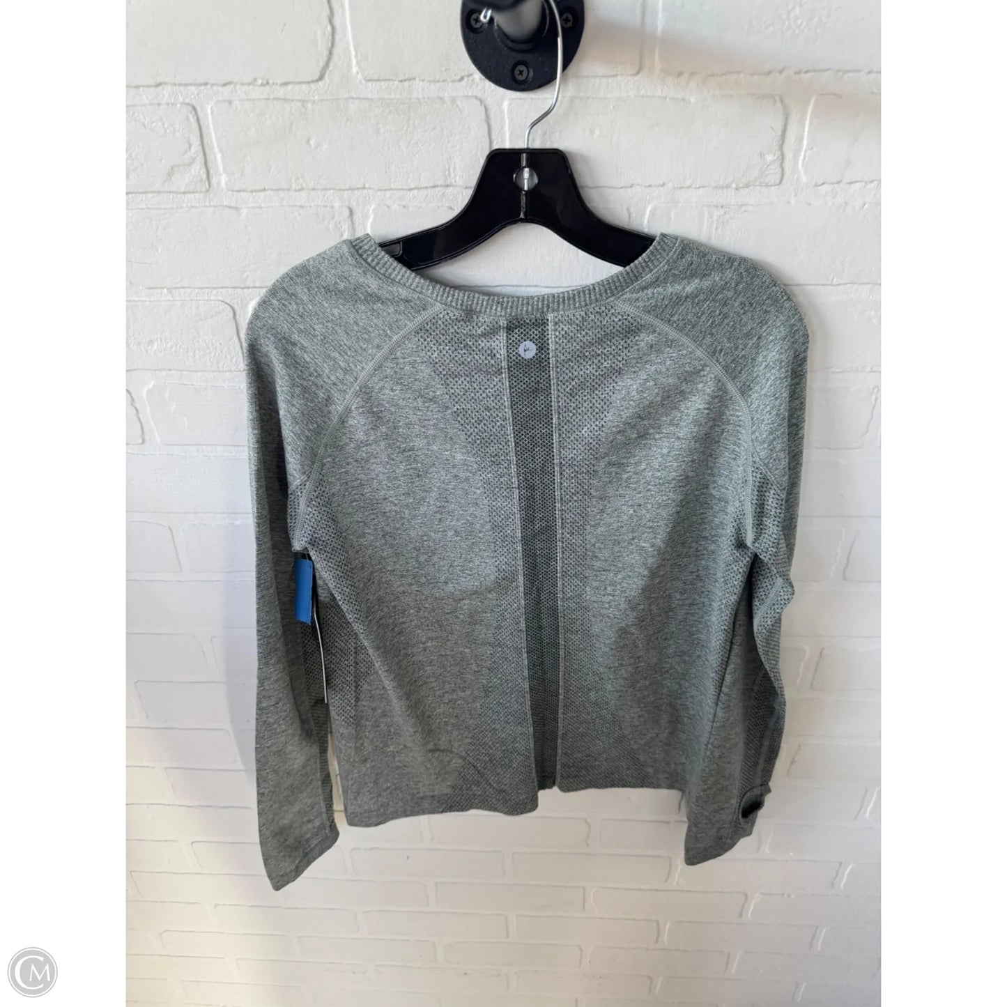 Athletic Top Long Sleeve Crewneck By 90 Degrees By Reflex In Green, Size: Xl