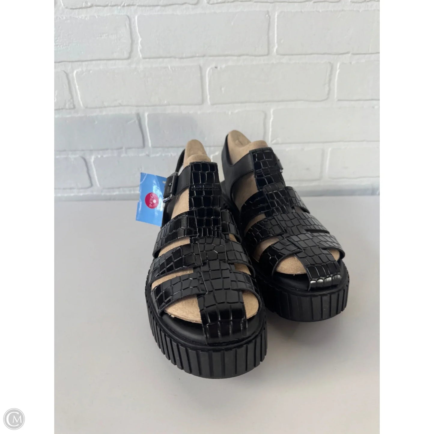 Sandals Flats By Sorel In Black, Size: 9