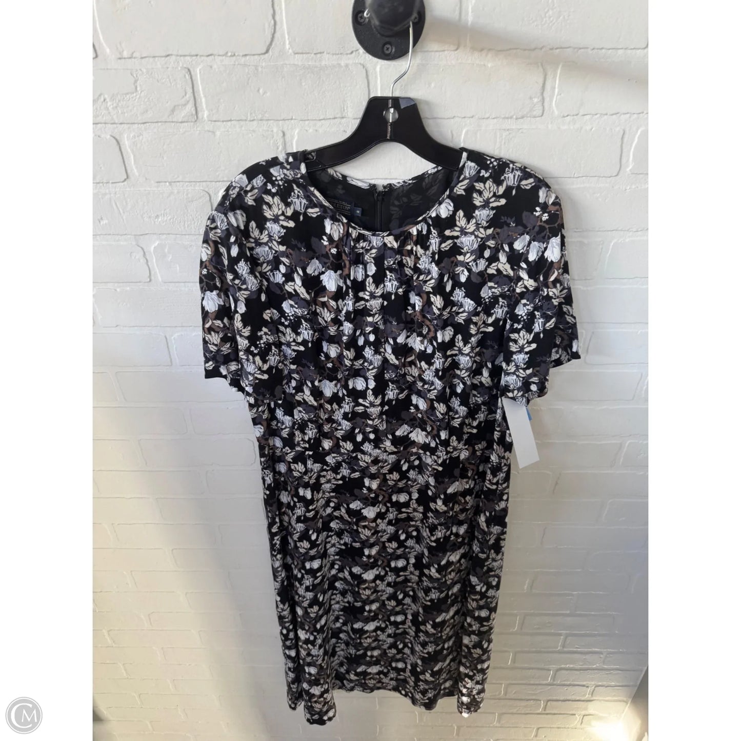 Dress Casual Maxi By Pendleton In Black & Grey, Size: 1x