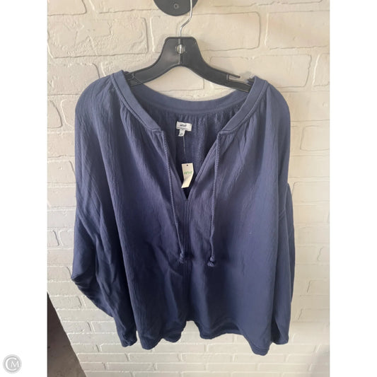 Sweatshirt Crewneck By Aerie In Blue, Size: Xl