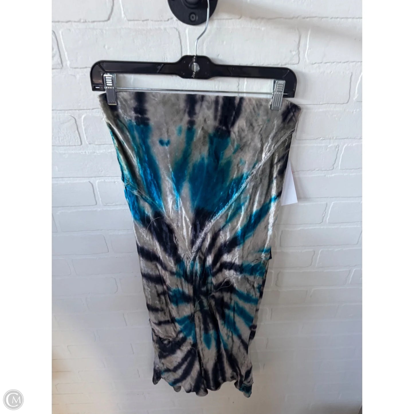 Skirt Midi By Free People In Blue & Grey, Size: 4