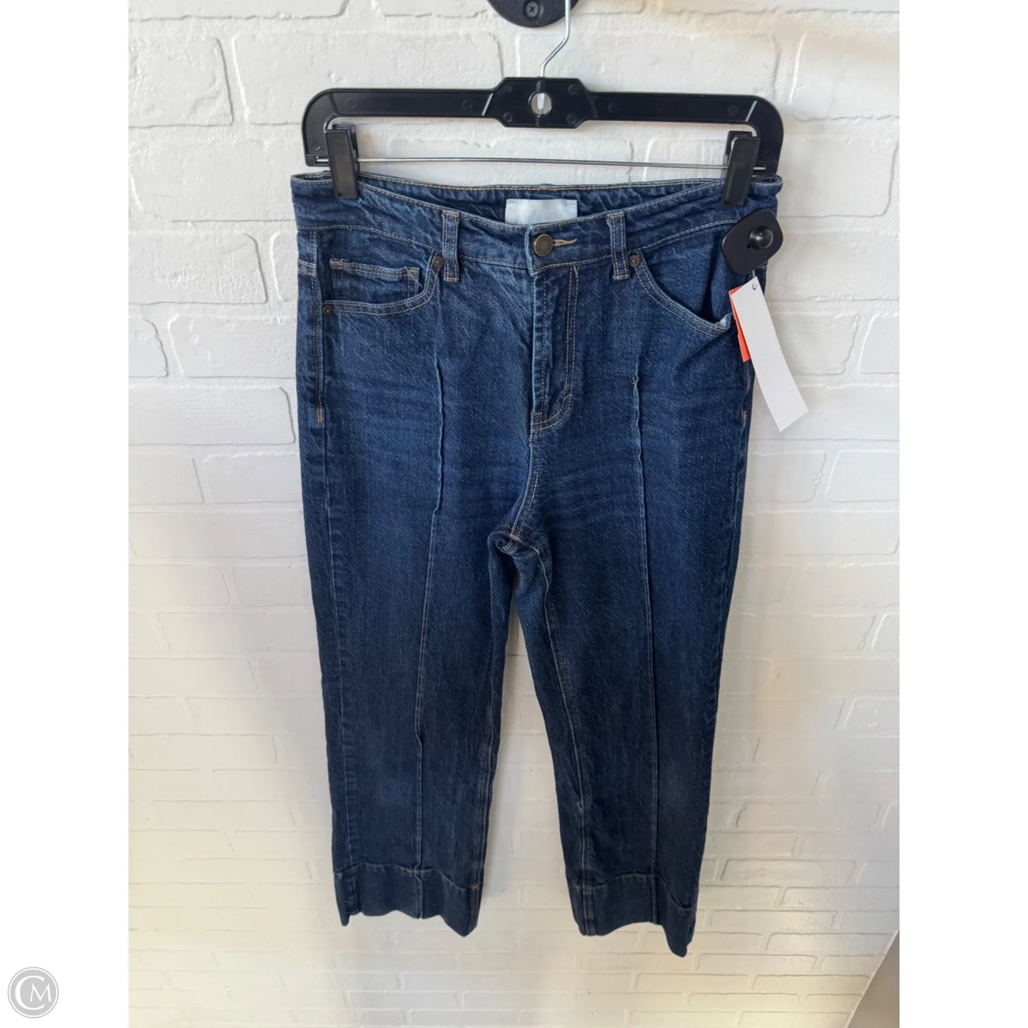 Jeans Straight By Habitual In Blue Denim, Size: 4