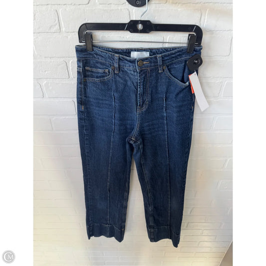 Jeans Straight By Habitual In Blue Denim, Size: 4