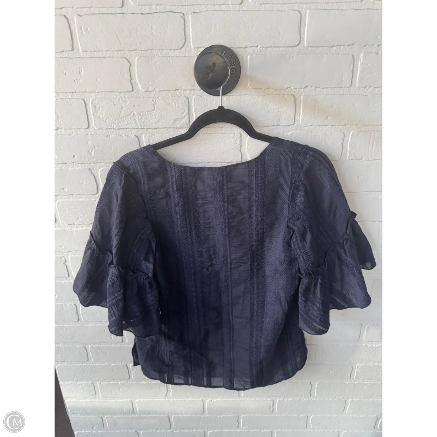 Top Short Sleeve By Drew In Purple, Size: Xs