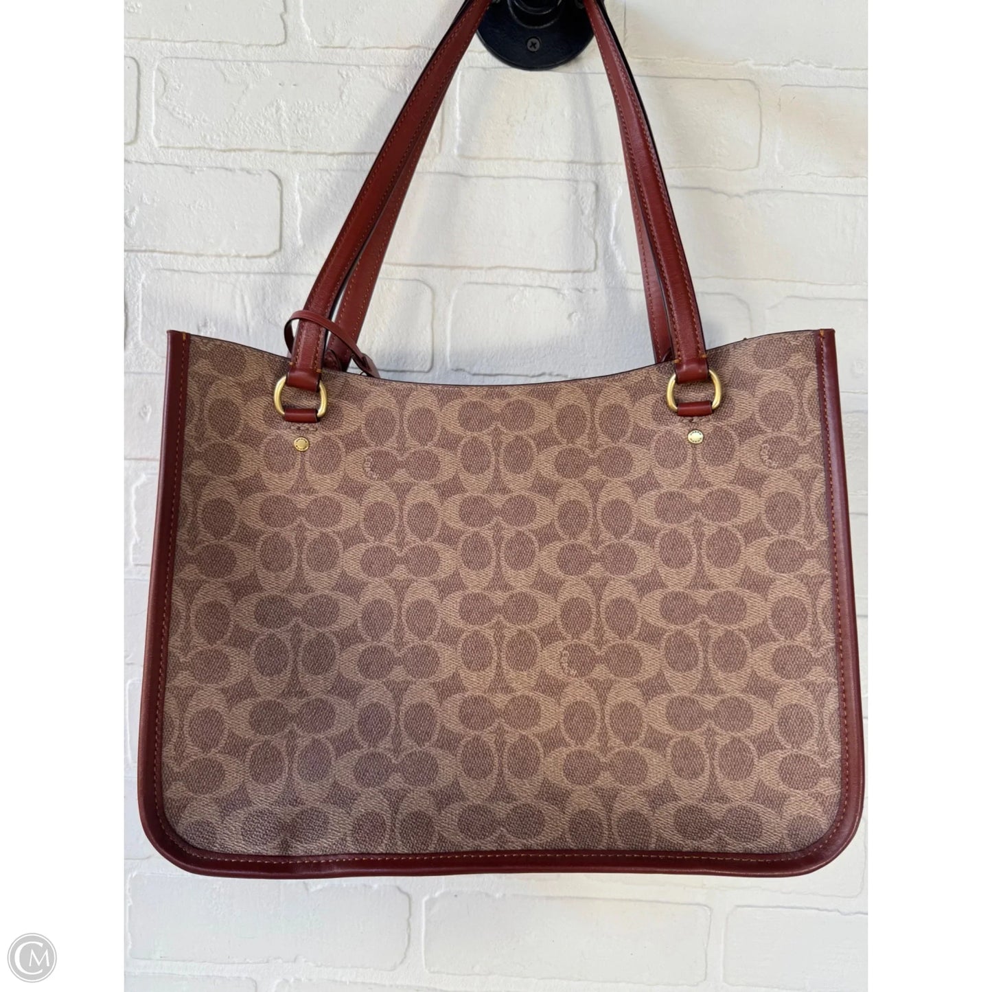 Tote Designer By Coach, Size: Large