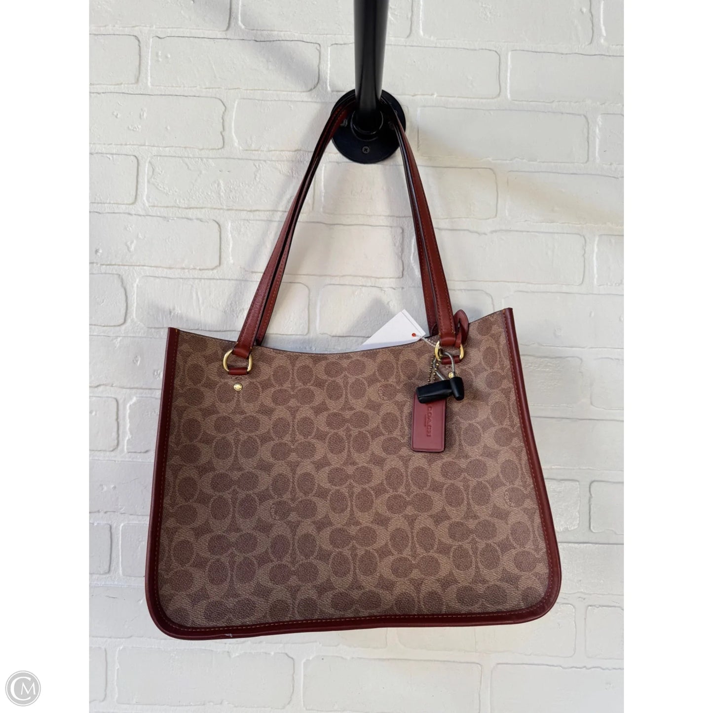Tote Designer By Coach, Size: Large