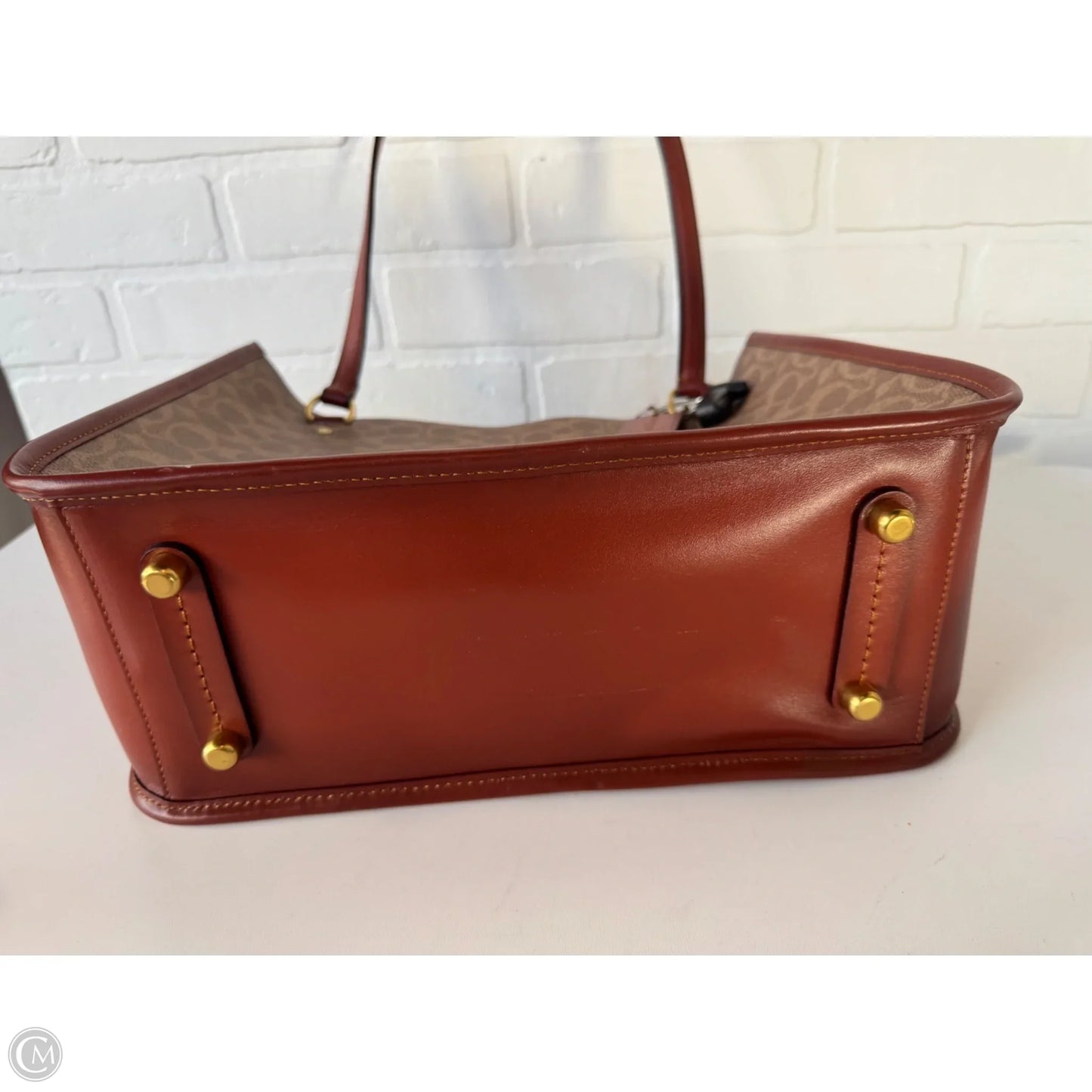 Tote Designer By Coach, Size: Large