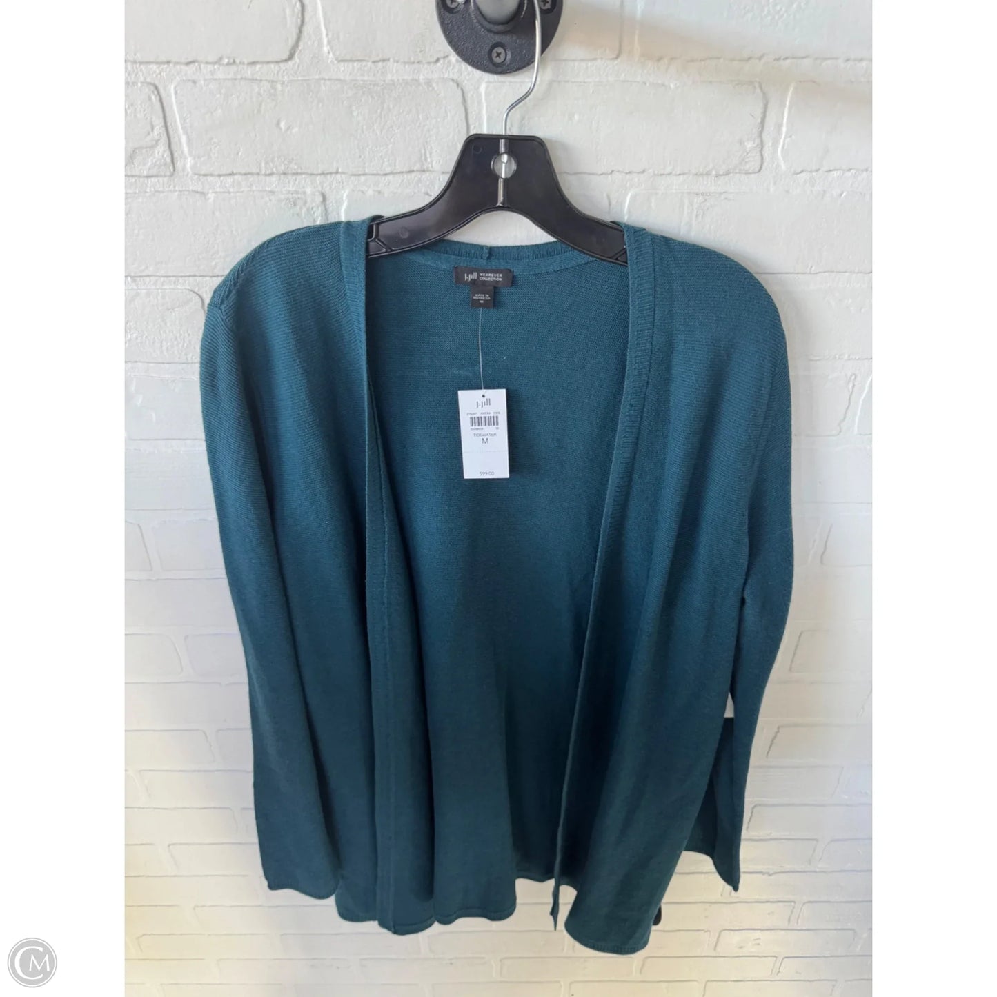 Sweater Cardigan By J. Jill In Blue, Size: M