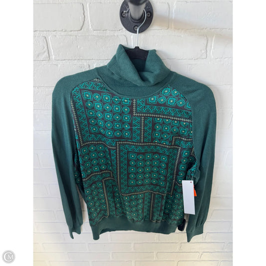 Sweater By Ann Taylor In Green, Size: M
