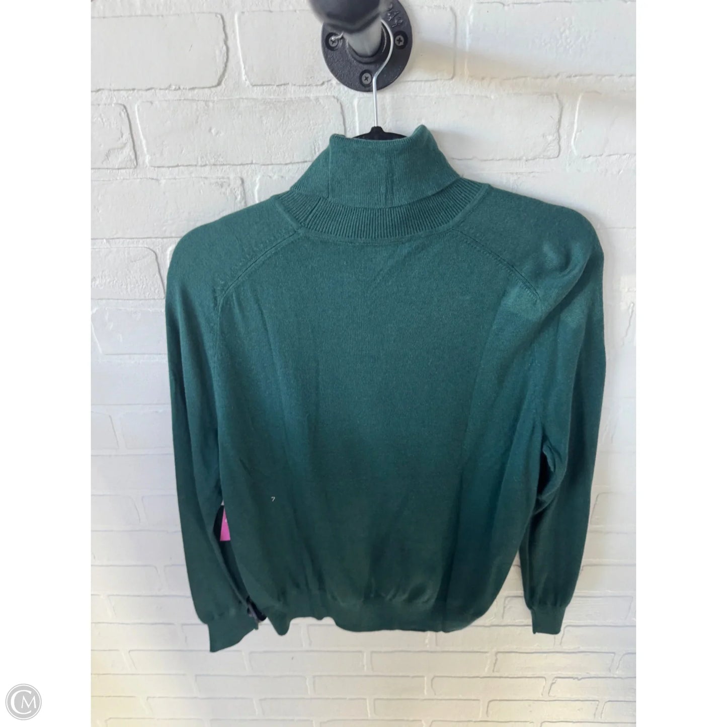 Sweater By Ann Taylor In Green, Size: M