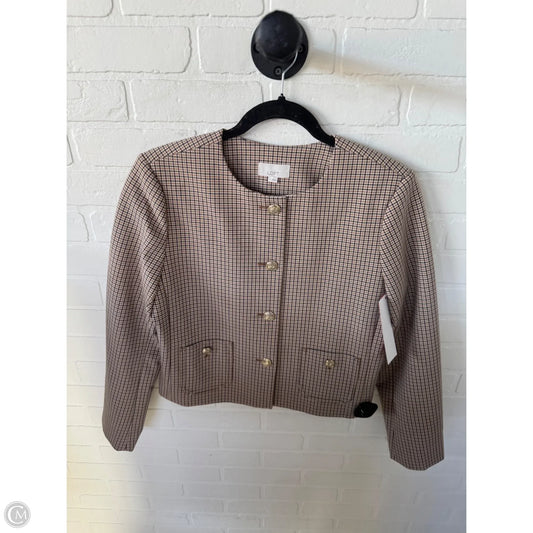Blazer By Loft In Brown & Tan, Size: S