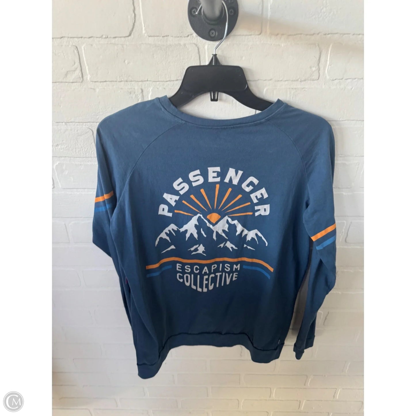 Top Long Sleeve By Clothes Mentor In Blue, Size: M