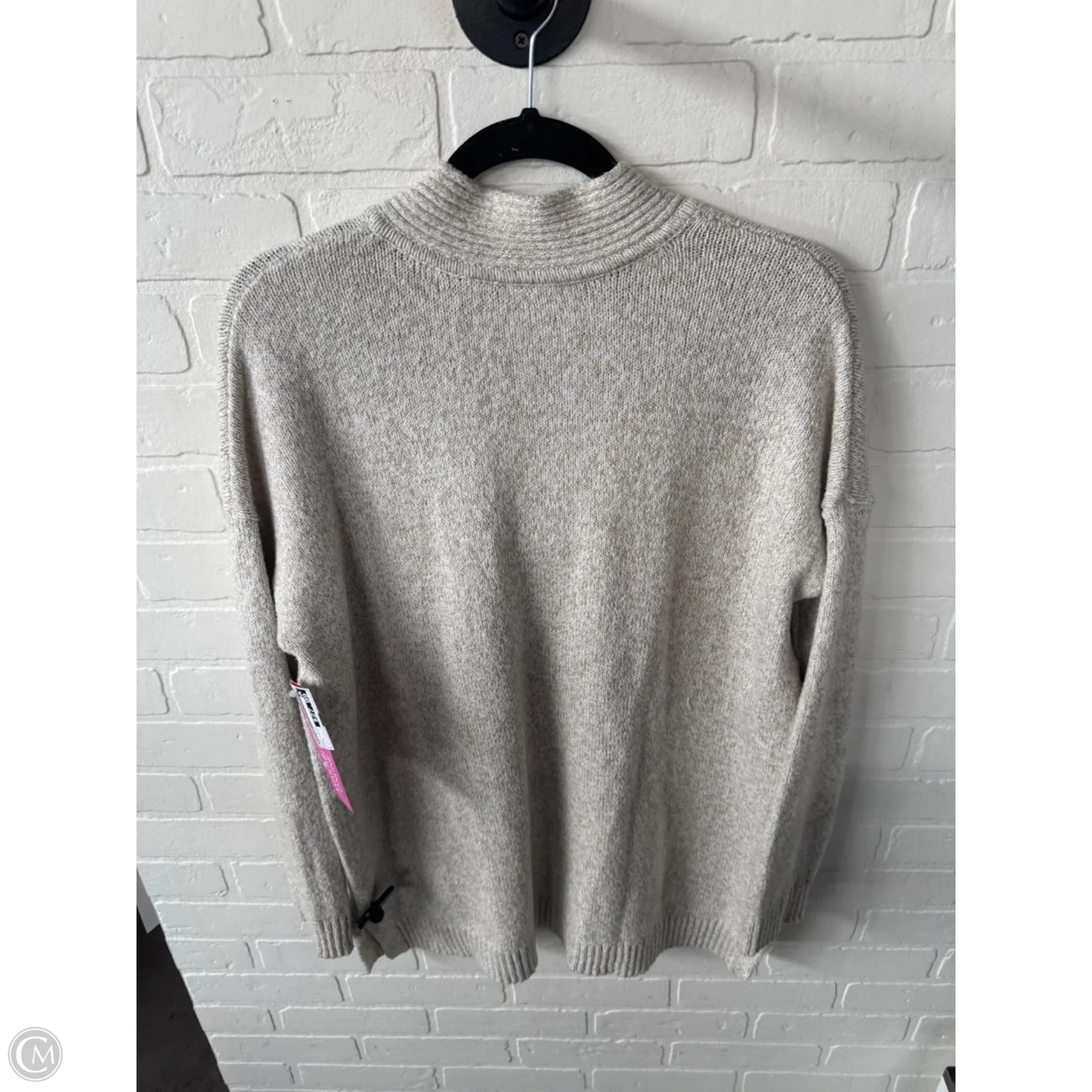 Sweater By J. Jill In Cream & Tan, Size: L