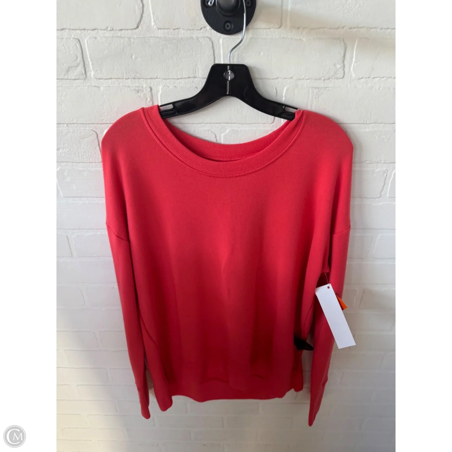 Athletic Sweatshirt Crewneck By Athleta In Orange, Size: S