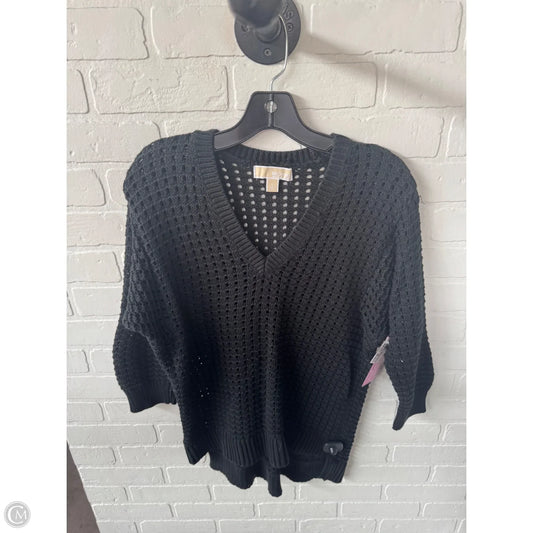 Sweater By Michael By Michael Kors In Black, Size: L