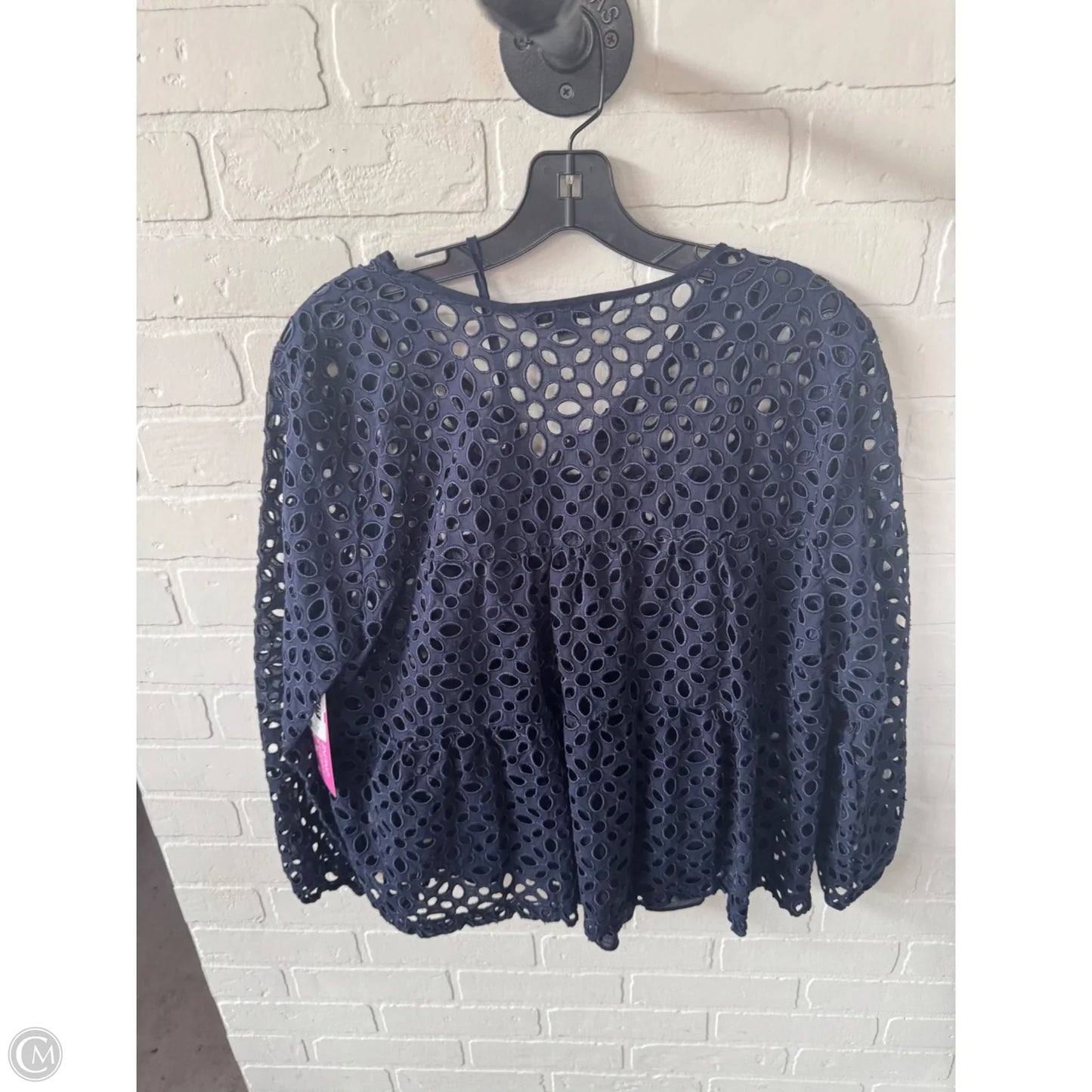 Top 2pc Long Sleeve By J. Crew In Blue, Size: Xl