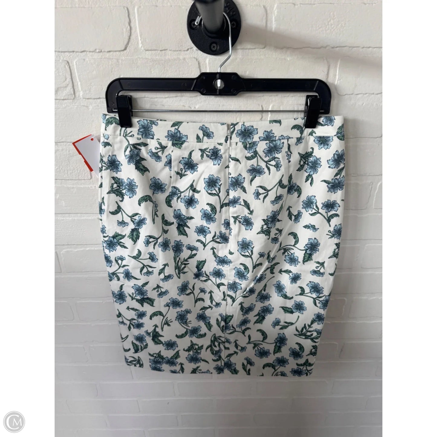 Skirt Mini & Short By J. Crew In Blue & White, Size: 6
