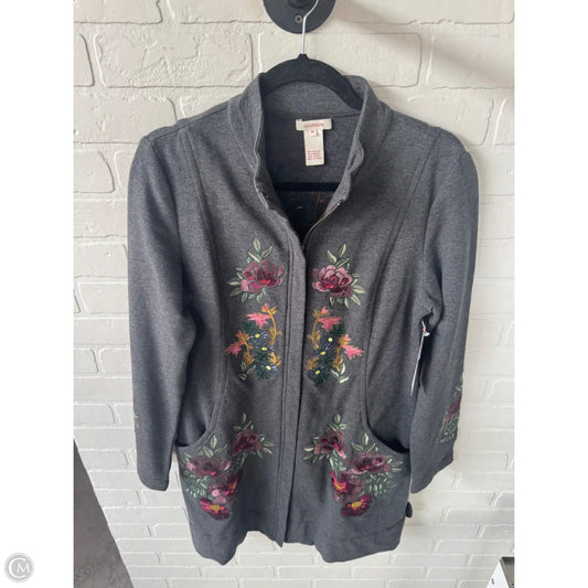 Coat Other By Sundance In Grey & Pink, Size: M