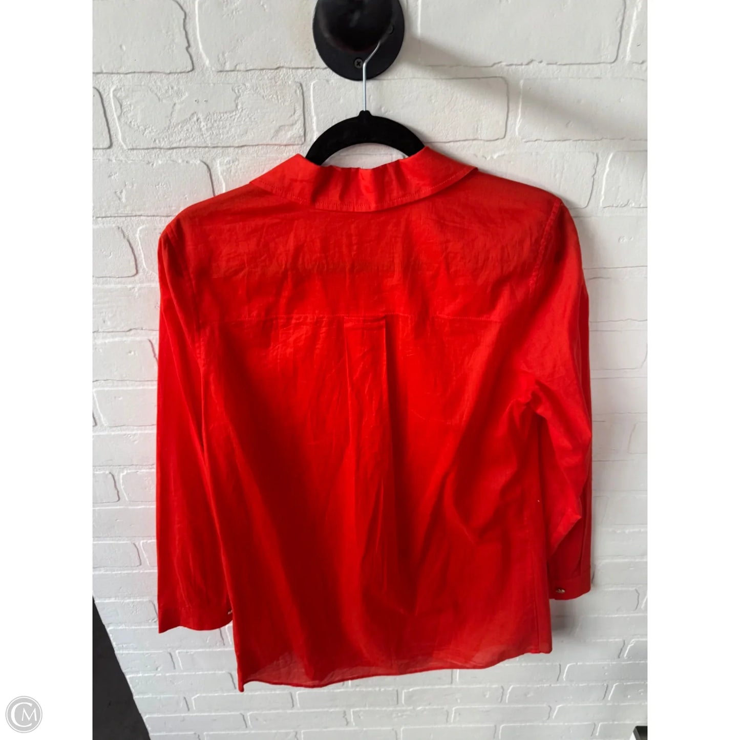 Tunic Designer By Tory Burch In Orange, Size: M