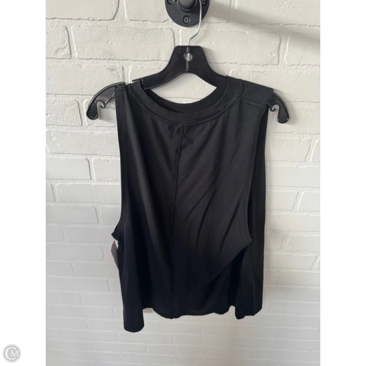 Athletic Tank Top By Lululemon In Black, Size: L