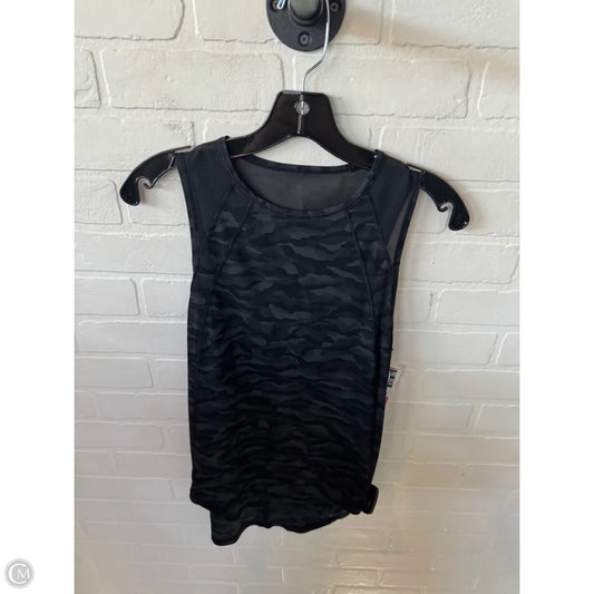 Athletic Tank Top By Lululemon In Black, Size: S