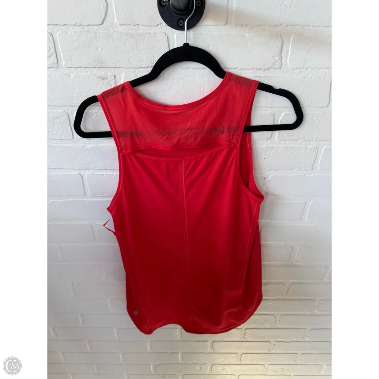 Athletic Tank Top By Lululemon In Red, Size: S