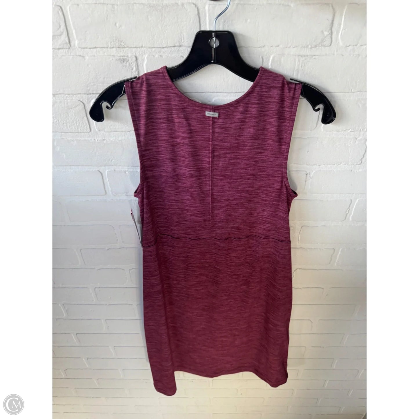 Athletic Dress By Eddie Bauer In Maroon, Size: S