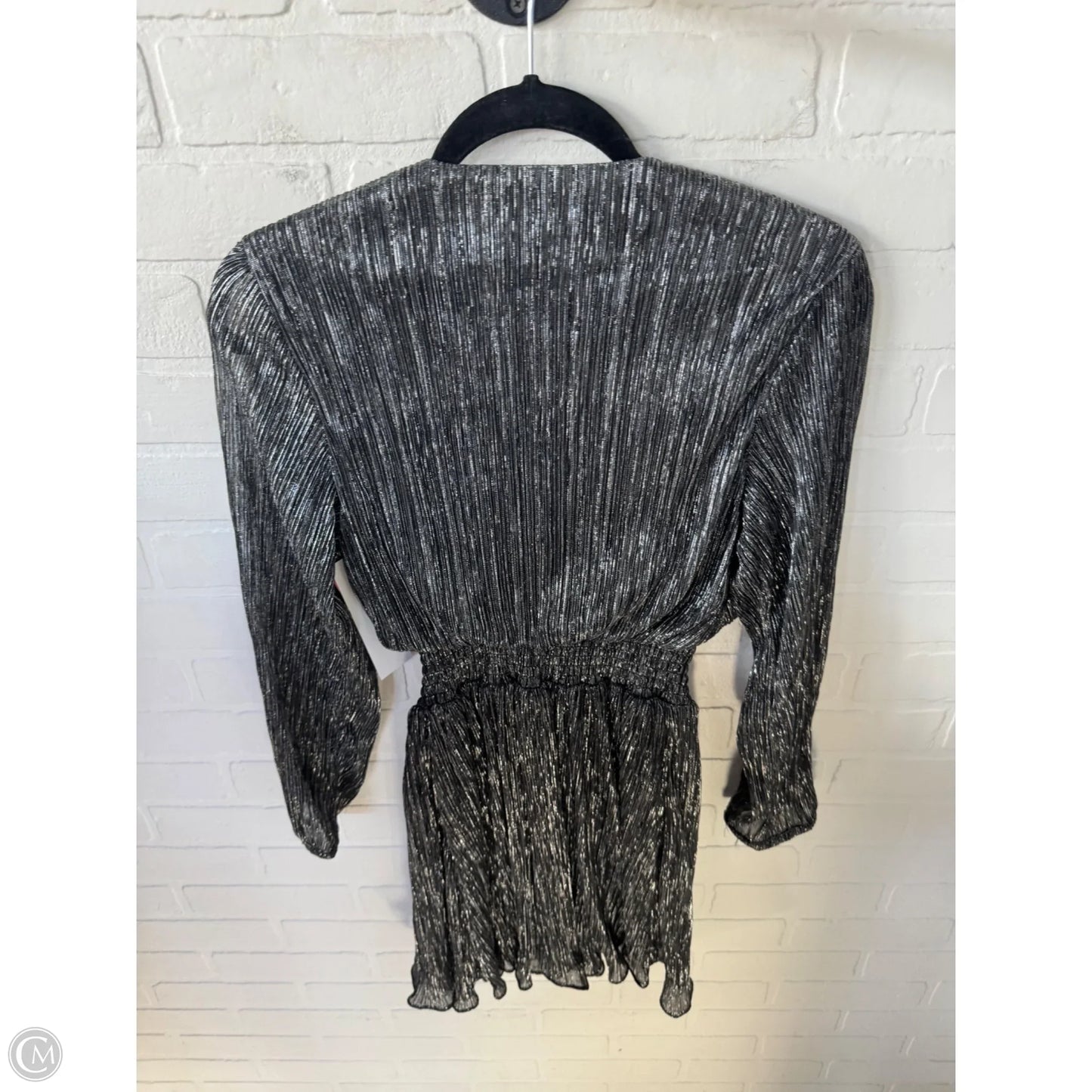 Dress Party Short By Bcbg In Silver, Size: Xs