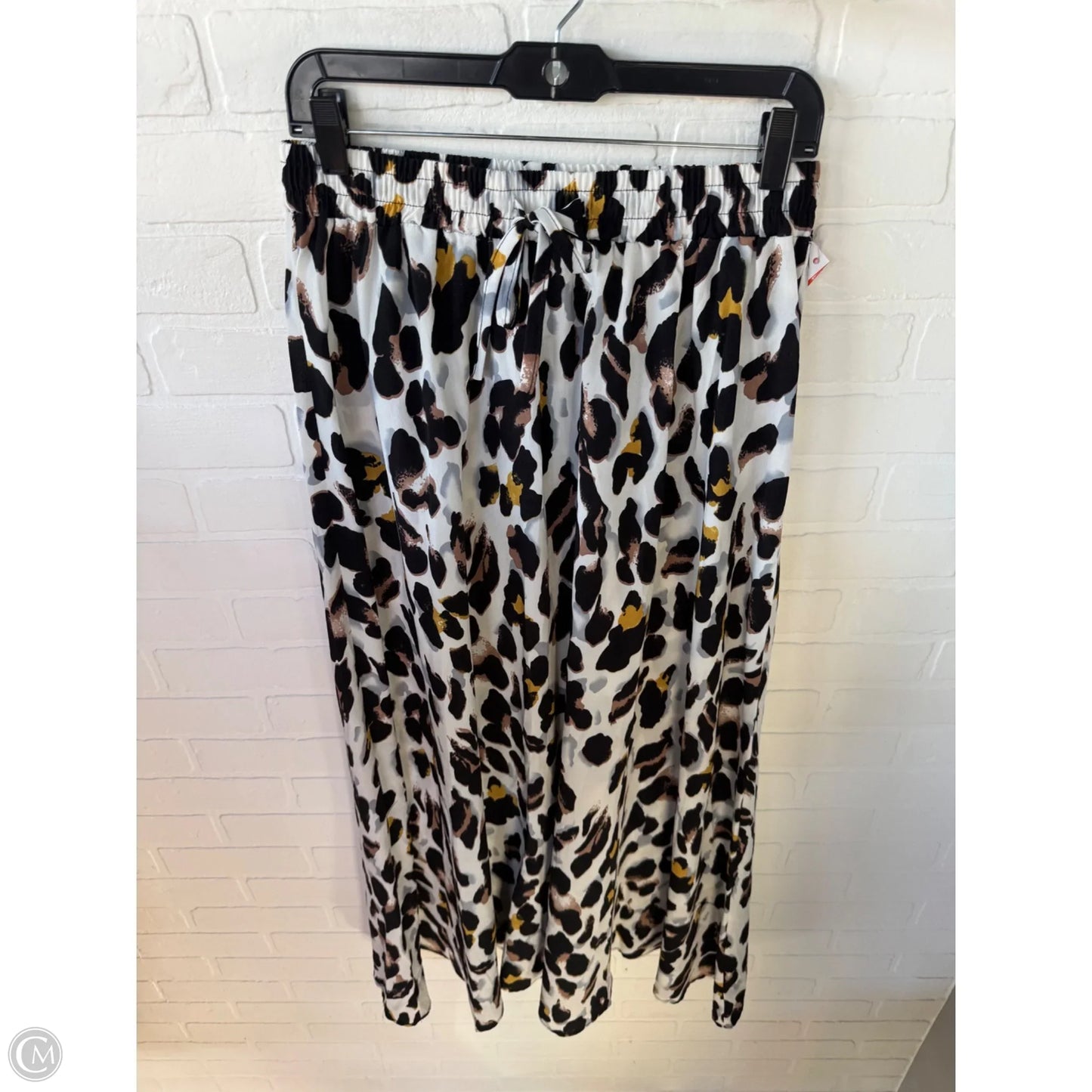 Skirt Maxi By Cmf In Black & Grey, Size: 12